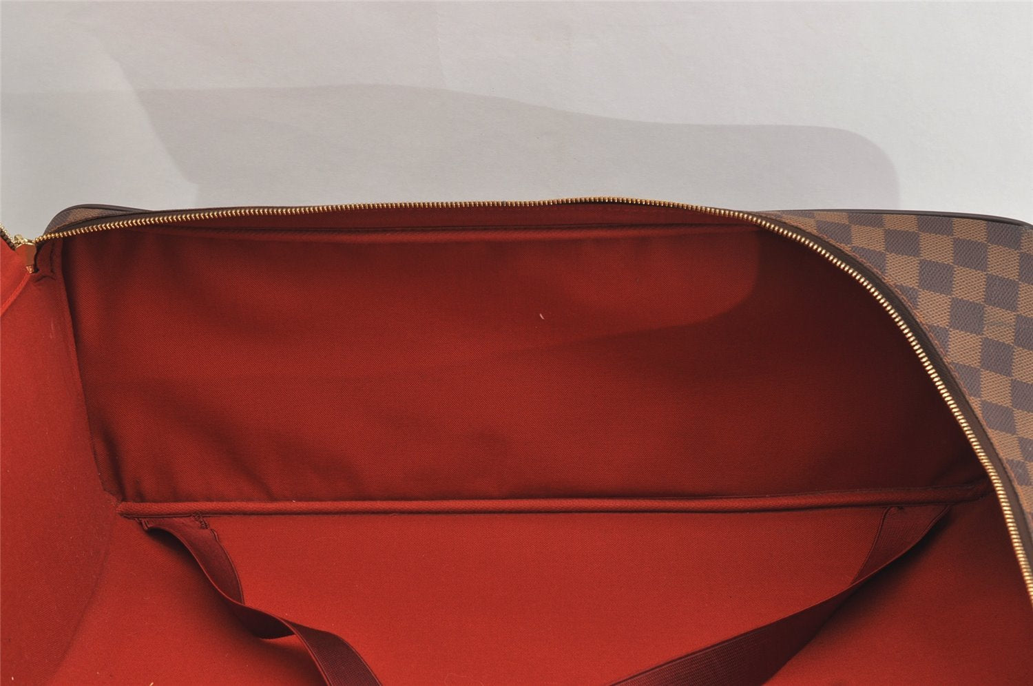 Authentic Louis Vuitton Damier Nolita GM Travel Boston Bag N41451 LV 4624J