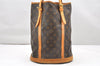 Authentic Louis Vuitton Monogram Bucket GM Shoulder Tote Bag M42236 Junk 4624K
