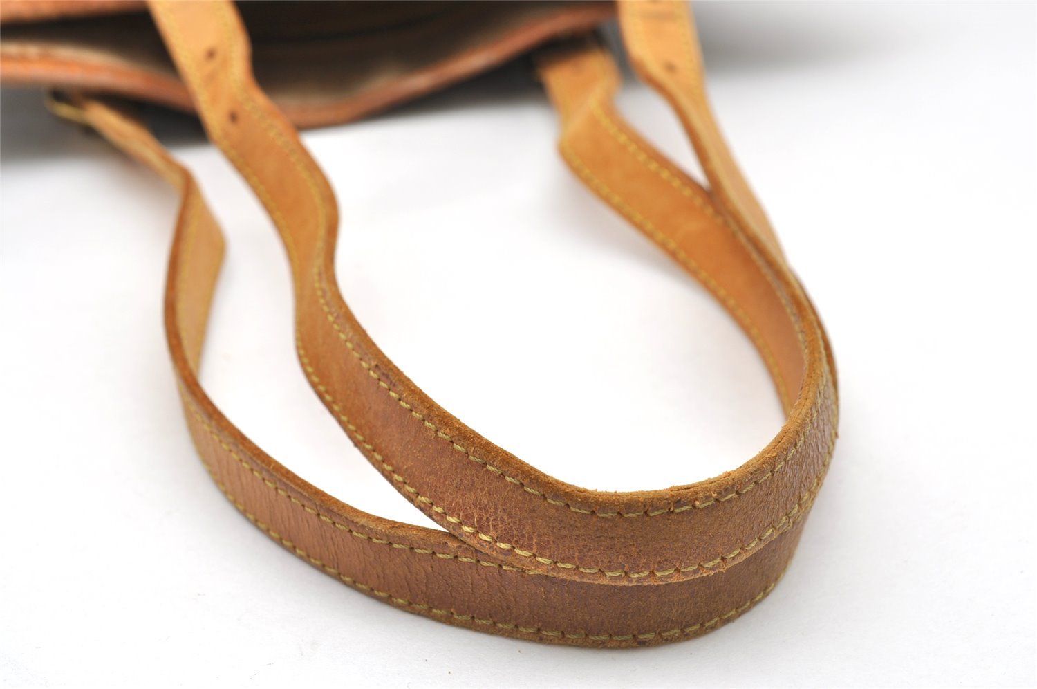 Authentic Louis Vuitton Monogram Bucket GM Shoulder Tote Bag M42236 Junk 4624K