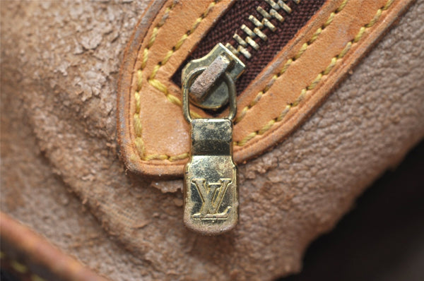 Authentic Louis Vuitton Monogram Bucket GM Shoulder Tote Bag M42236 Junk 4624K