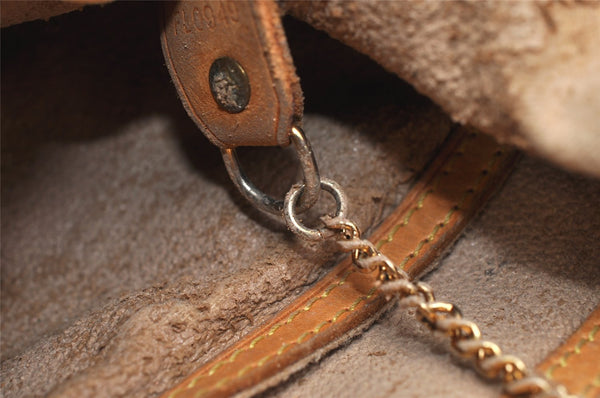 Authentic Louis Vuitton Monogram Bucket GM Shoulder Tote Bag M42236 Junk 4624K