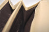Authentic GUCCI Vintage Bifold Wallet Purse Leather Beige 4625J