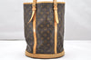 Authentic Louis Vuitton Monogram Bucket GM Shoulder Tote Bag M42236 Junk 4625K
