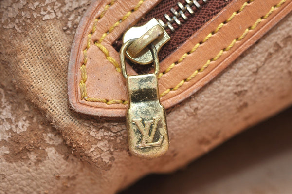 Authentic Louis Vuitton Monogram Bucket GM Shoulder Tote Bag M42236 Junk 4625K