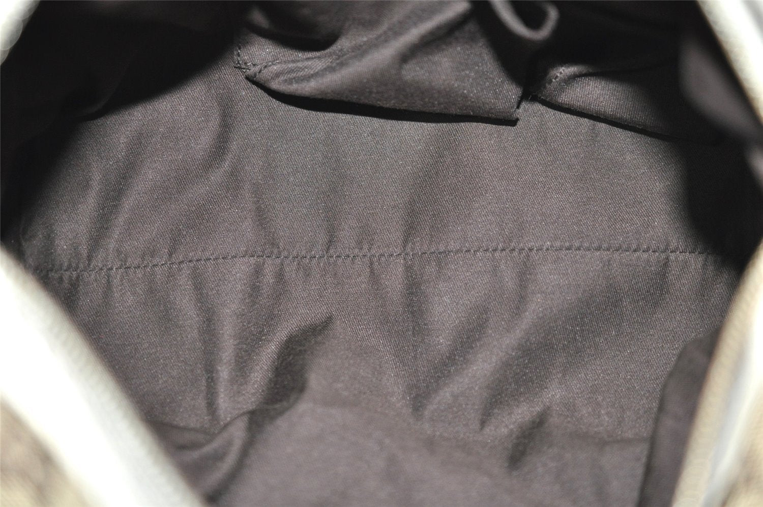 Authentic GUCCI 2Way Hand Boston Bag Purse GG Canvas Leather 189893 Brown 4626I