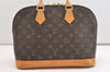 Authentic Louis Vuitton Monogram Alma Hand Bag Purse M51130 LV 4627J