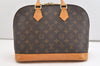 Authentic Louis Vuitton Monogram Alma Hand Bag Purse M51130 LV 4627J