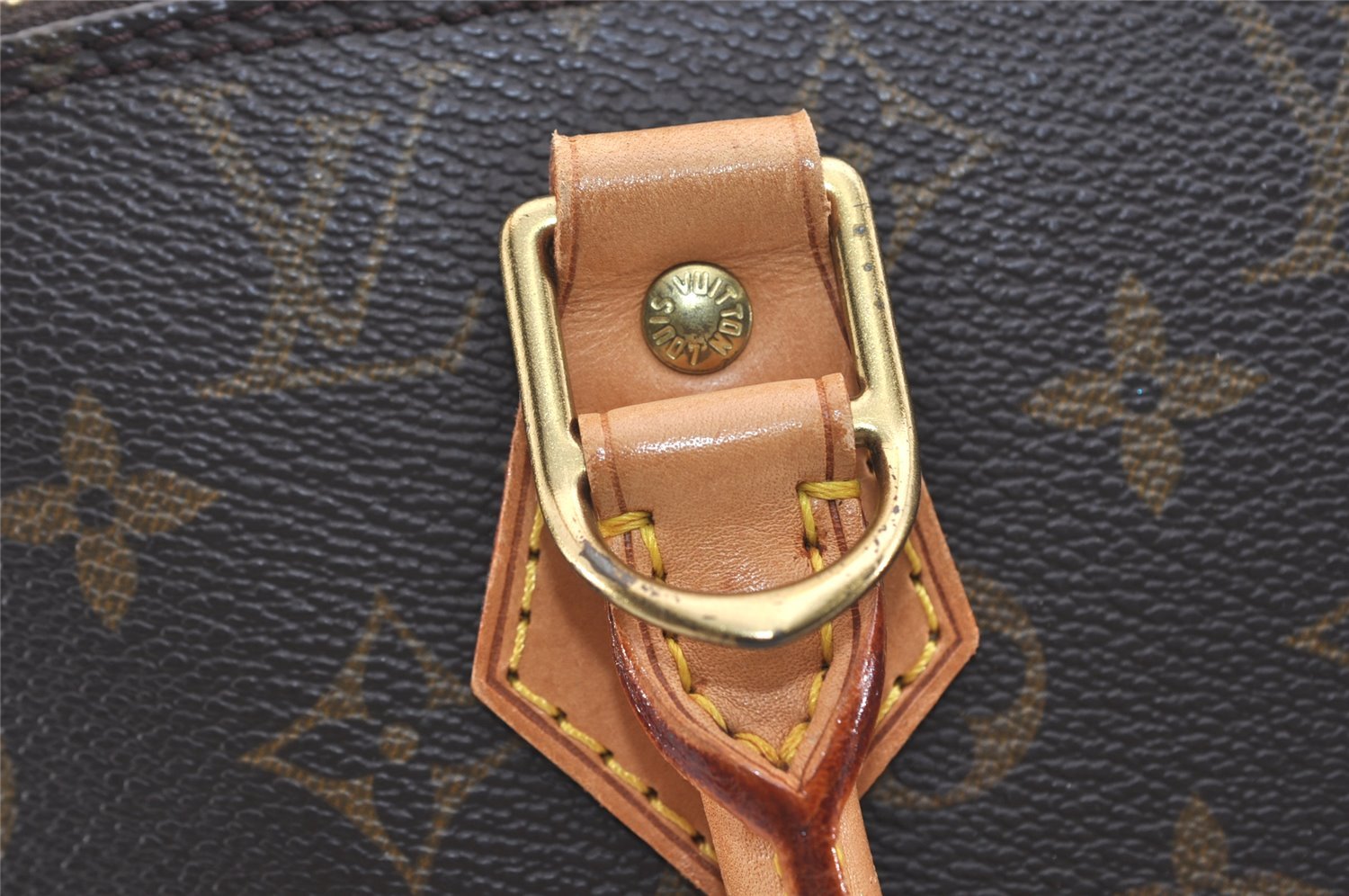 Authentic Louis Vuitton Monogram Alma Hand Bag Purse M51130 LV 4627J