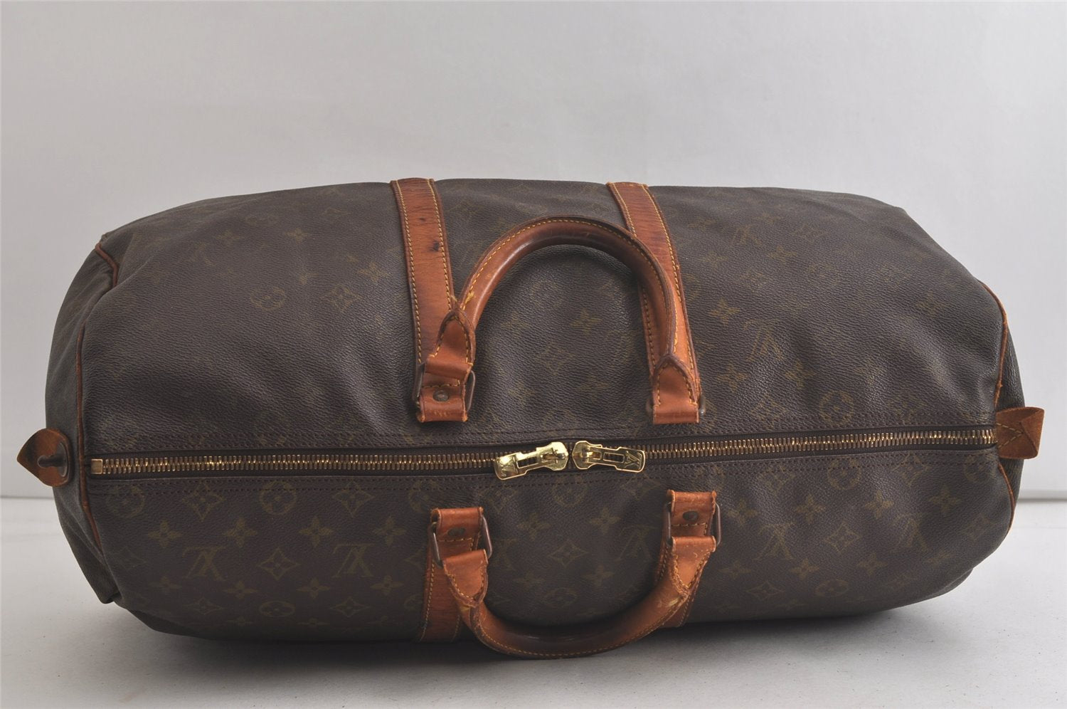 Authentic Louis Vuitton Monogram Keepall 50 Travel Boston Bag Old Model LV 4627K