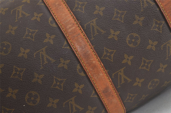 Authentic Louis Vuitton Monogram Keepall 50 Travel Boston Bag Old Model LV 4627K