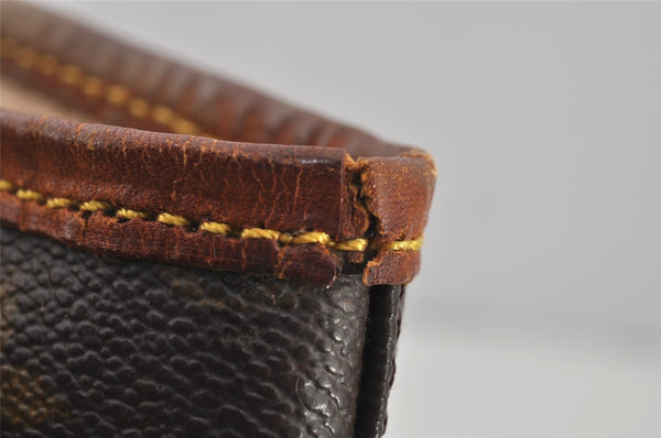 Authentic Louis Vuitton Monogram Bucket PM Shoulder Tote Bag M42238 Junk 4628J