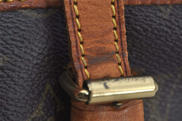 Authentic Louis Vuitton Monogram Bucket PM Shoulder Tote Bag M42238 Junk 4628J