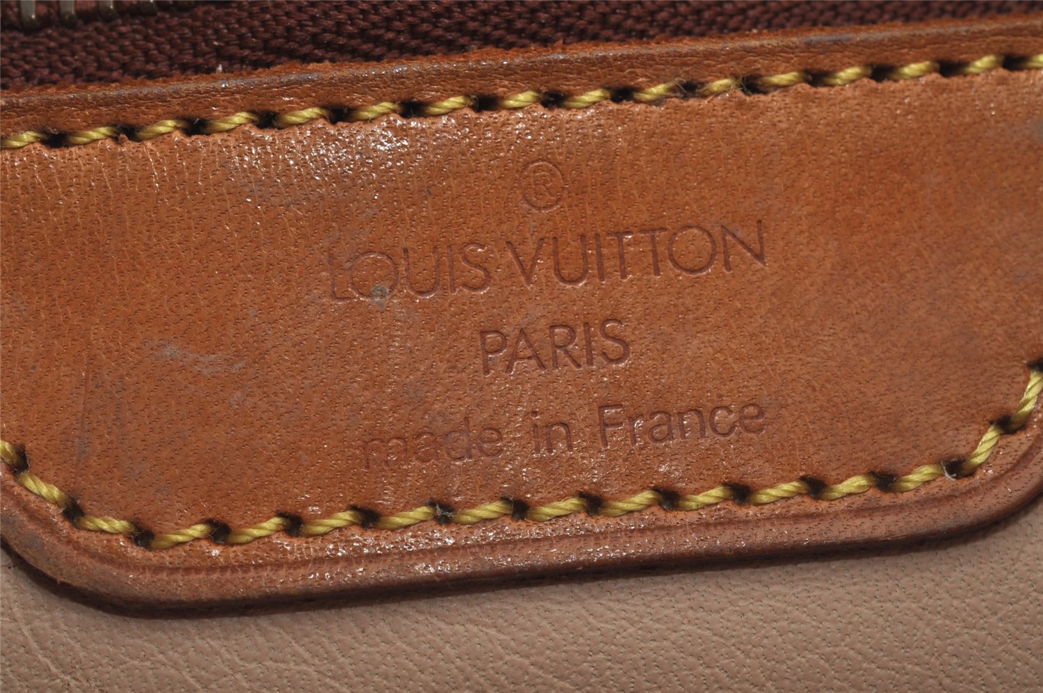 Authentic Louis Vuitton Monogram Bucket PM Shoulder Tote Bag M42238 Junk 4628J