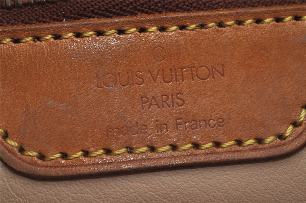 Authentic Louis Vuitton Monogram Bucket PM Shoulder Tote Bag M42238 Junk 4628J