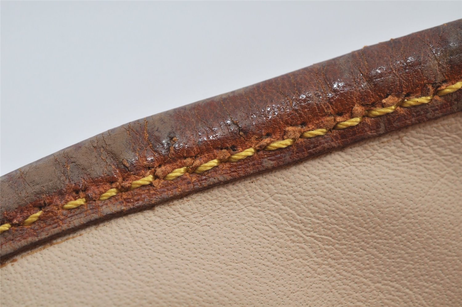 Authentic Louis Vuitton Monogram Bucket PM Shoulder Tote Bag M42238 Junk 4628J