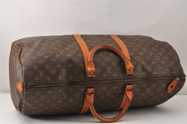 Authentic Louis Vuitton Monogram Keepall 60 Travel Boston Bag Old Model LV 4628K