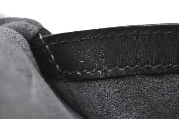 Authentic Louis Vuitton Epi Gobelin Backpack Black M52292 LV 4629I