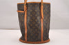 Authentic Louis Vuitton Monogram Bucket GM Shoulder Tote Bag Old Model LV 4629J