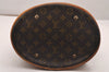 Authentic Louis Vuitton Monogram Bucket GM Shoulder Tote Bag Old Model LV 4629J