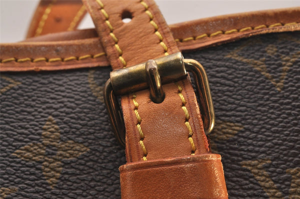 Authentic Louis Vuitton Monogram Bucket GM Shoulder Tote Bag Old Model LV 4629J