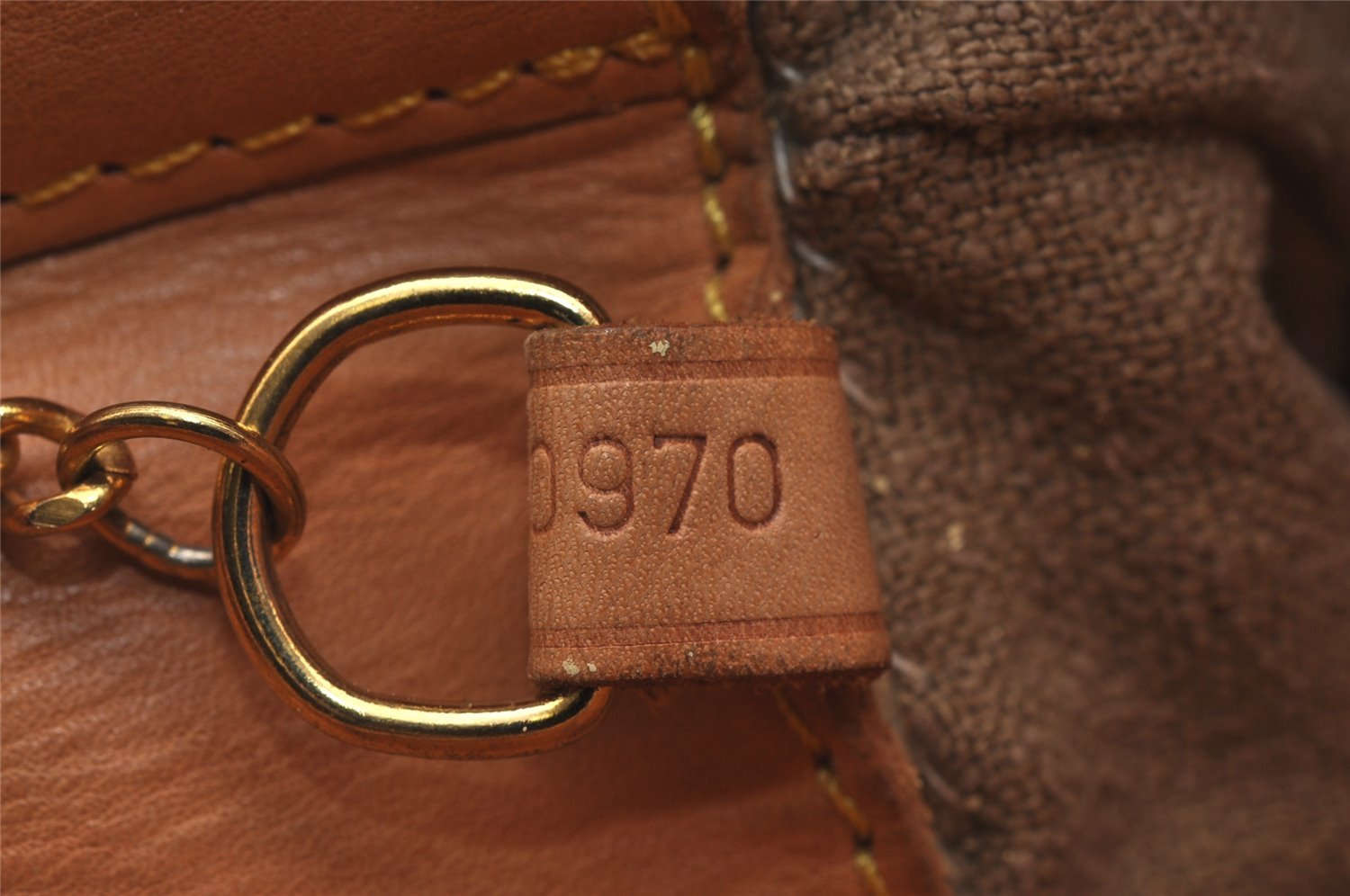 Authentic Louis Vuitton Monogram Bucket GM Shoulder Tote Bag Old Model LV 4629J