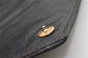 Authentic FENDI 2Way Shoulder Clutch Bag Purse Leather Black Junk 4630J