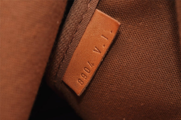 Authentic Louis Vuitton Monogram Saumur 35 Shoulder Cross Bag M42254 LV 4631I