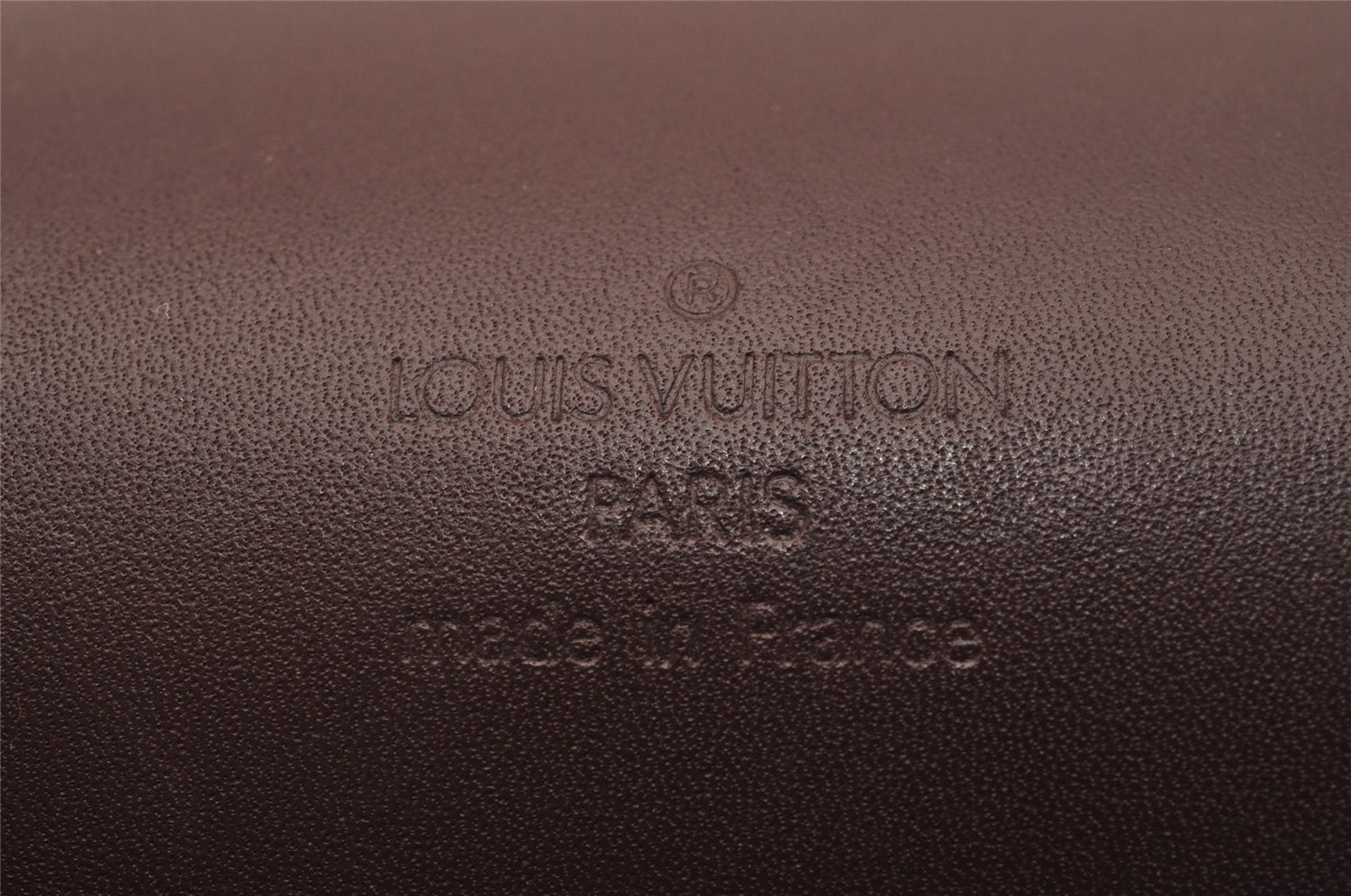 Auth Louis Vuitton Damier Vernis Club Shoulder Bag Bordeaux Red M92129 LV 4631J