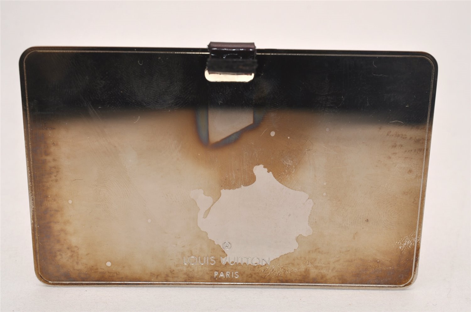 Auth Louis Vuitton Damier Vernis Club Shoulder Bag Bordeaux Red M92129 LV 4631J