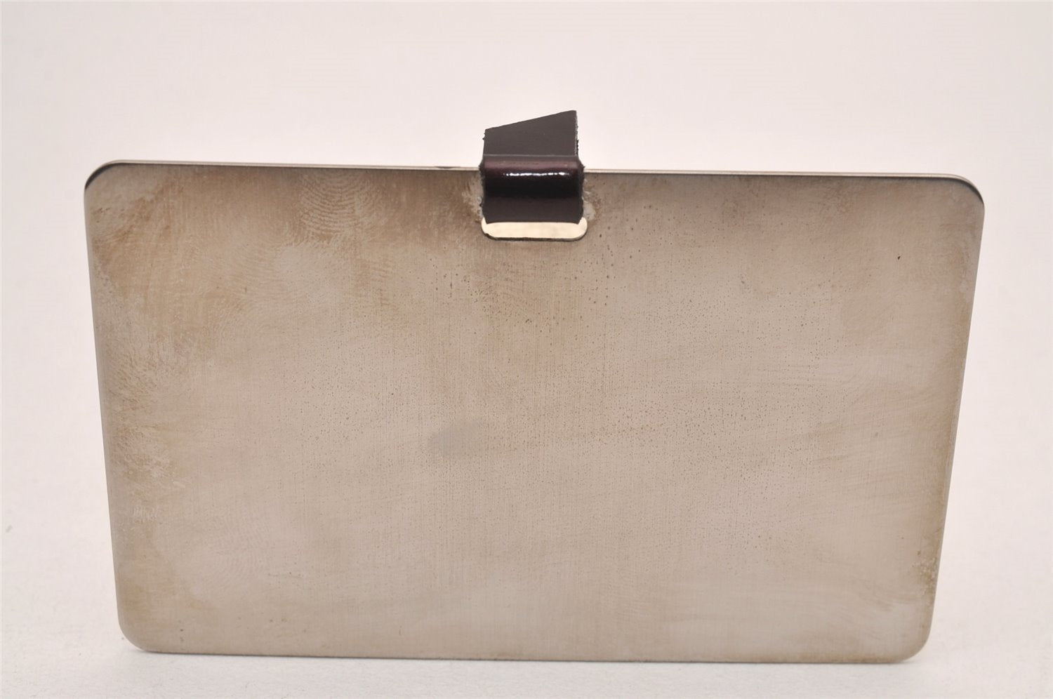 Auth Louis Vuitton Damier Vernis Club Shoulder Bag Bordeaux Red M92129 LV 4631J