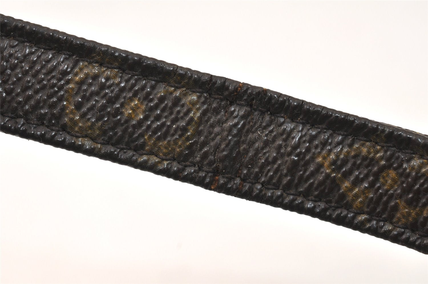 Authentic Louis Vuitton Monogram Marly Dragonne PM M51827 Clutch Bag Junk 4631K