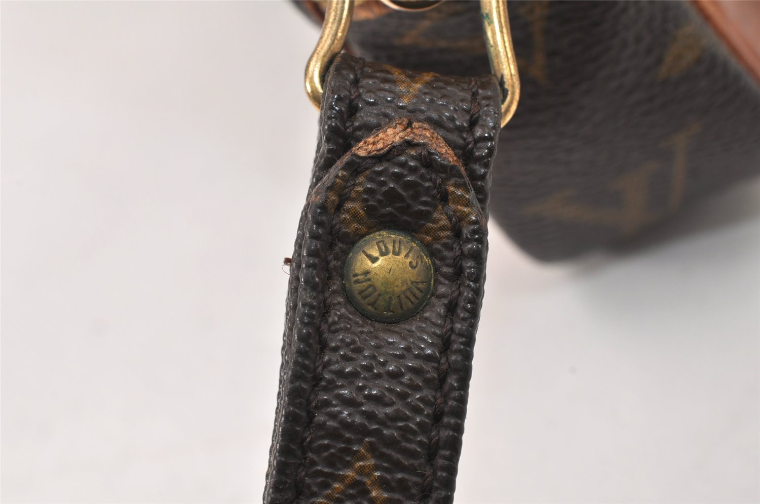 Authentic Louis Vuitton Monogram Marly Dragonne PM M51827 Clutch Bag Junk 4631K