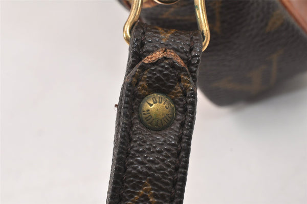 Authentic Louis Vuitton Monogram Marly Dragonne PM M51827 Clutch Bag Junk 4631K