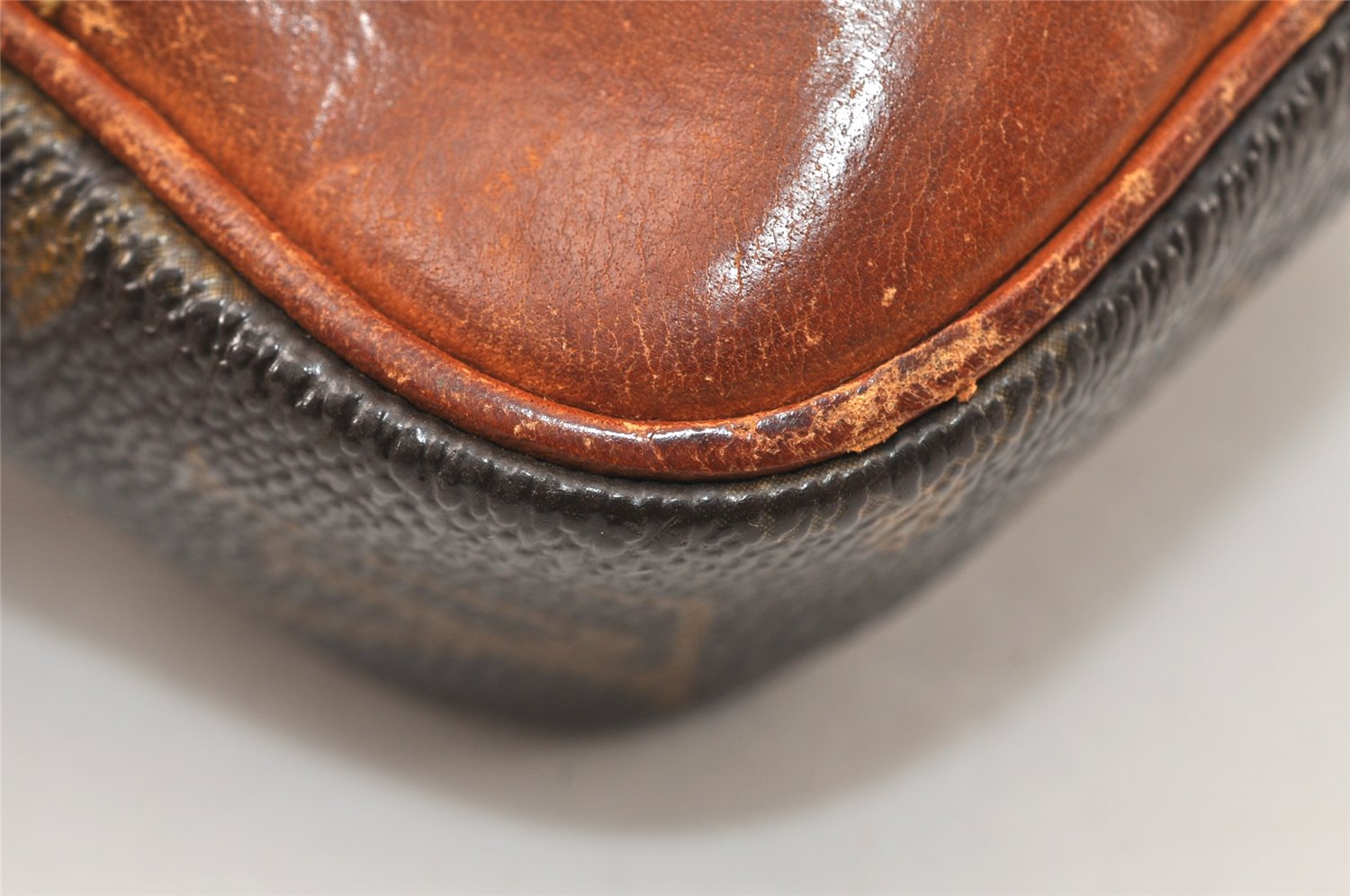 Authentic Louis Vuitton Monogram Marly Dragonne PM M51827 Clutch Bag Junk 4631K