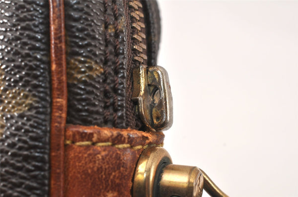 Authentic Louis Vuitton Monogram Marly Dragonne PM M51827 Clutch Bag Junk 4631K