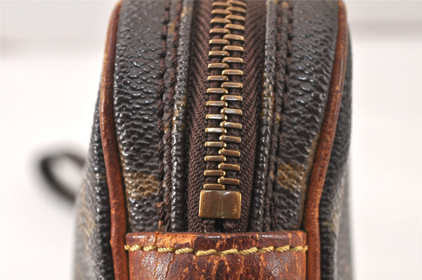 Authentic Louis Vuitton Monogram Marly Dragonne PM M51827 Clutch Bag Junk 4631K