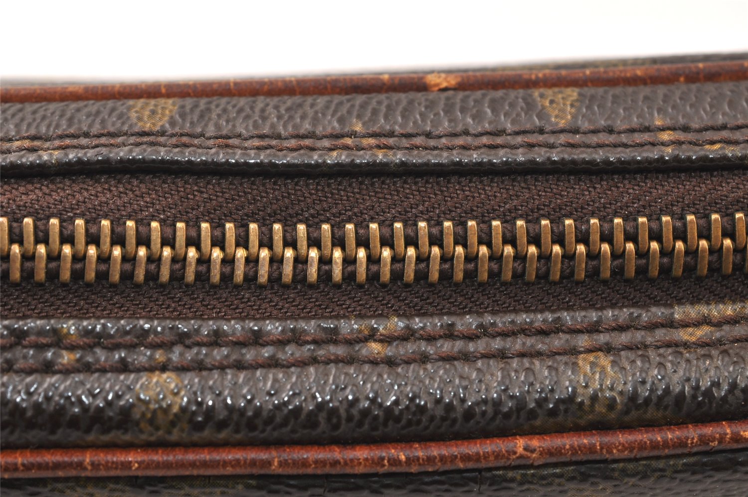 Authentic Louis Vuitton Monogram Marly Dragonne PM M51827 Clutch Bag Junk 4631K