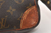 Authentic Louis Vuitton Monogram Marly Dragonne PM M51827 Clutch Bag Junk 4631K
