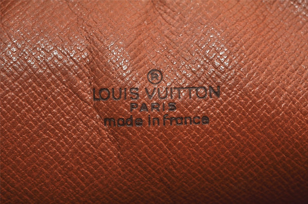 Authentic Louis Vuitton Monogram Marly Dragonne PM M51827 Clutch Bag Junk 4631K