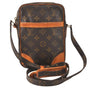 Authentic Louis Vuitton Monogram Danube Shoulder Cross Bag M45266 LV Junk 4632K
