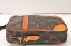 Authentic Louis Vuitton Monogram Danube Shoulder Cross Bag M45266 LV Junk 4632K
