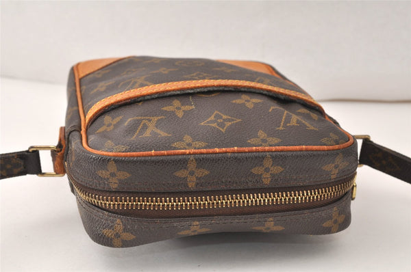 Authentic Louis Vuitton Monogram Danube Shoulder Cross Bag M45266 LV Junk 4632K