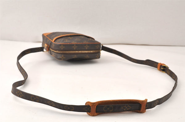 Authentic Louis Vuitton Monogram Danube Shoulder Cross Bag M45266 LV Junk 4632K