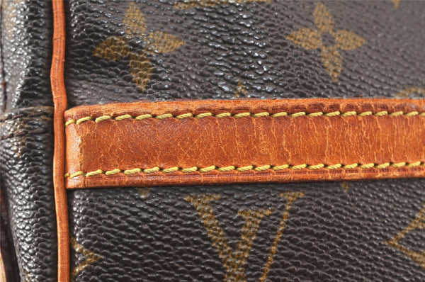 Authentic Louis Vuitton Monogram Danube Shoulder Cross Bag M45266 LV Junk 4632K