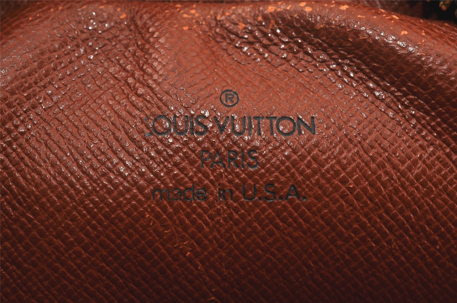 Authentic Louis Vuitton Monogram Danube Shoulder Cross Bag M45266 LV Junk 4632K