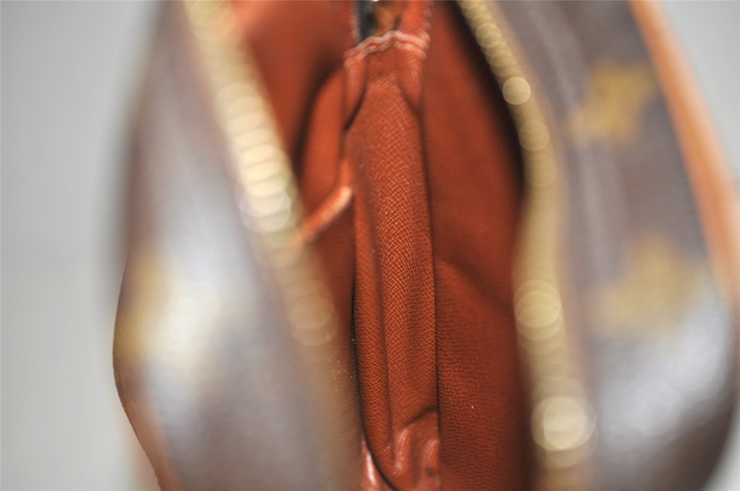 Authentic Louis Vuitton Monogram Danube Shoulder Cross Bag M45266 LV Junk 4632K