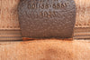 Authentic GUCCI Shoulder Cross Body Bag Purse GG PVC Leather Brown Junk 4633H