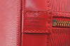 Authentic Louis Vuitton Epi Alma PM Hand Bag Red M52147 LV 4633I