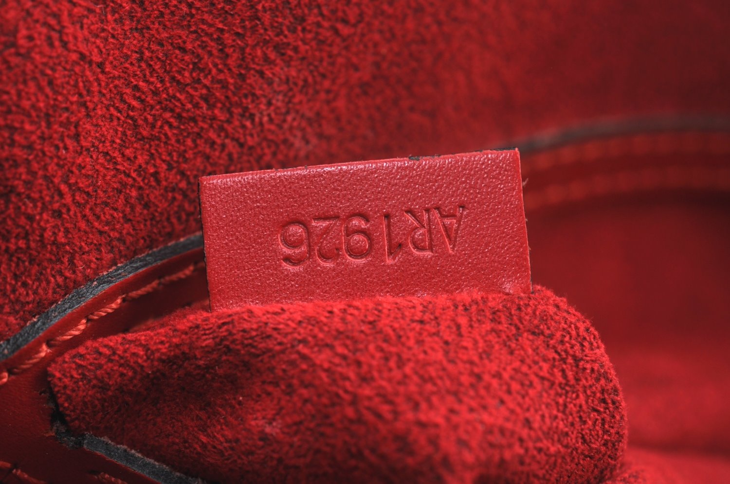 Authentic Louis Vuitton Epi Alma PM Hand Bag Red M52147 LV 4633I