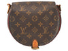 Authentic Louis Vuitton Monogram Tambourine Shoulder Cross Bag M51179 Junk 4633K